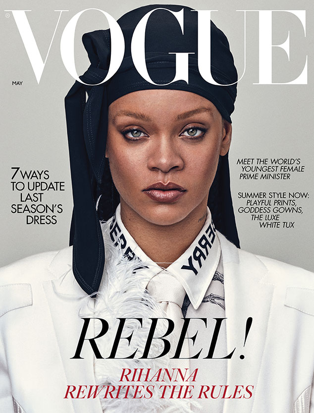 Rihanna, British Vogue, May 2020